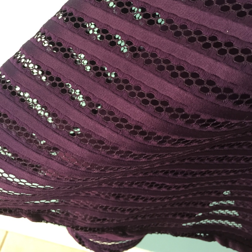 ❤️SOLD❤️ 22/24 Torrid 3 Purple Skater Skirt - Picture 3 of 5